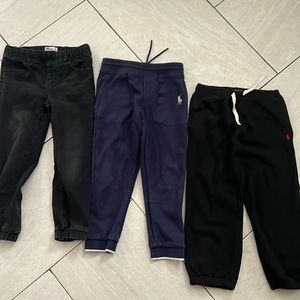 3 pants combo: 2 polo joggers-1 epic jeans size 6 children size $22